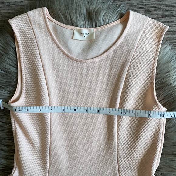 Everly Blush Pink Sleeveless Dress - Picture 5 of 8
